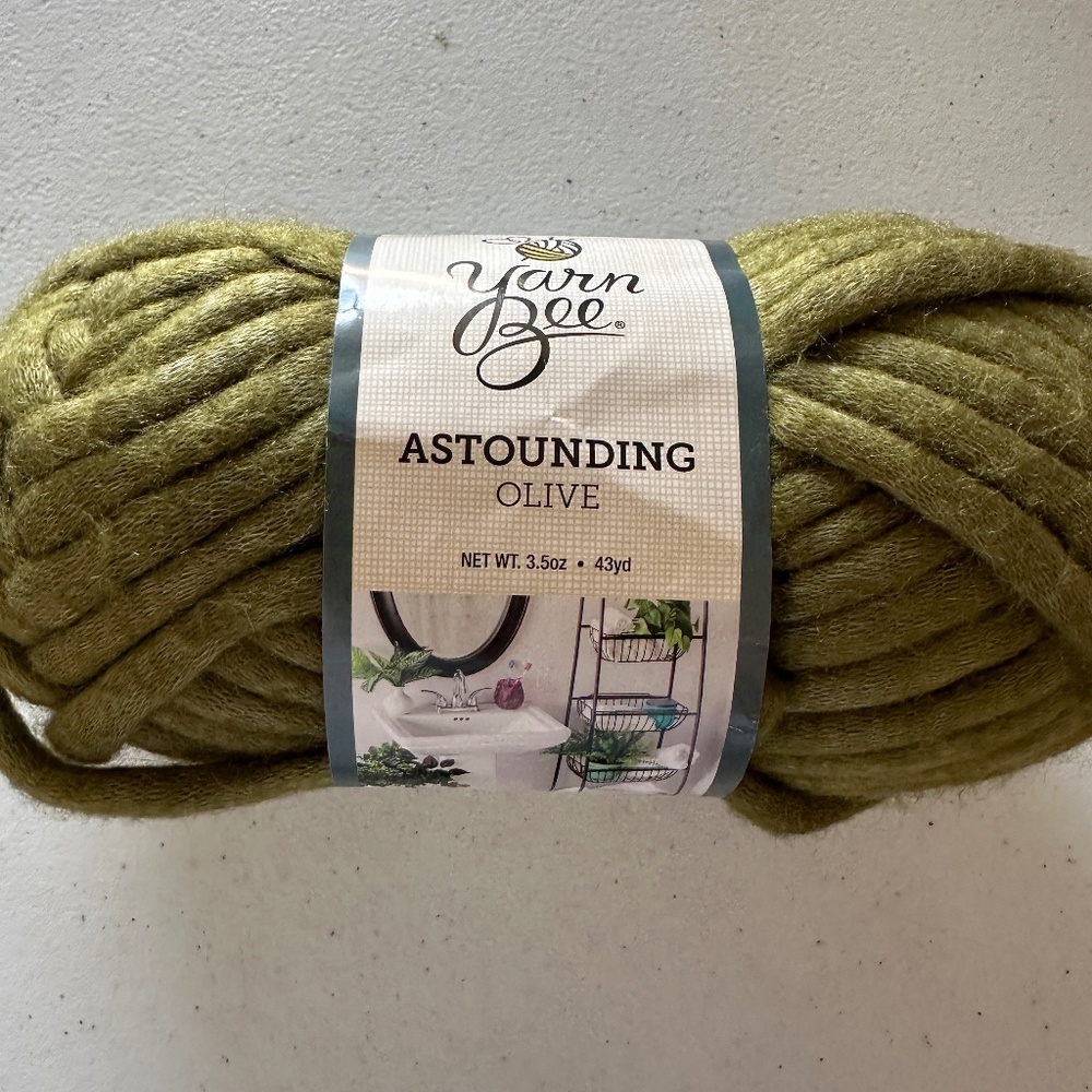 Yarn Bee Astounding Olive 1 Skein